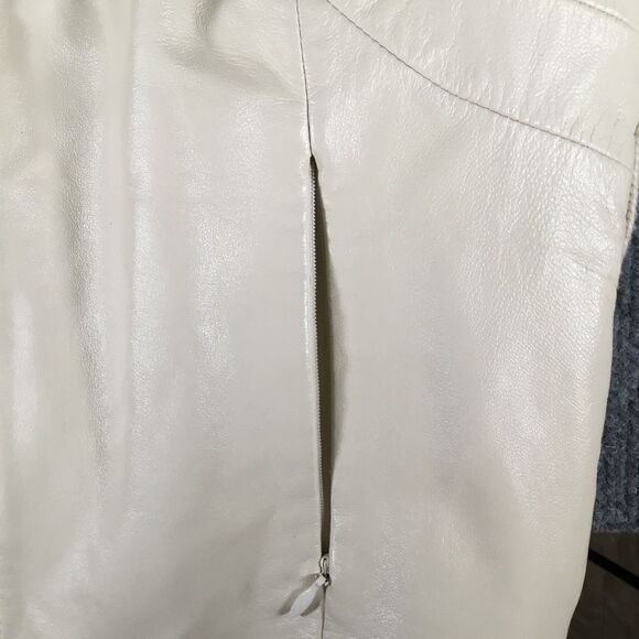 VS2 by Vakko leather and wool sweater jacket ladies size small - Picture 6 of 14